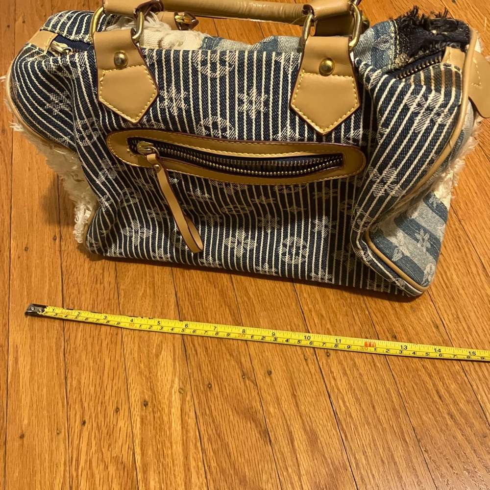 Denim Patches Hand Bag - Picture 5 of 5